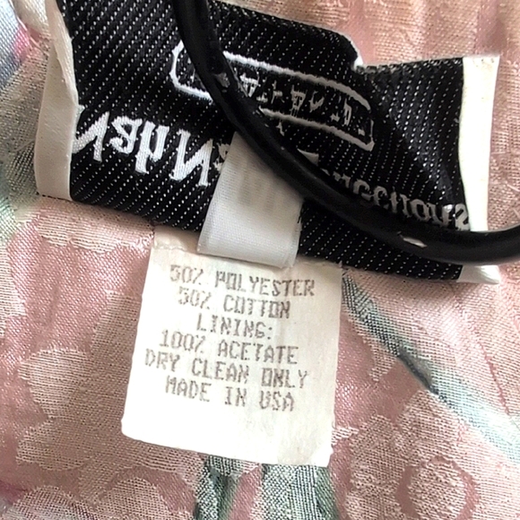 Vintage Nah Nah Collection by Jonathan Tait Women 14P Pink Floral Shirt Coquette - Picture 9 of 9